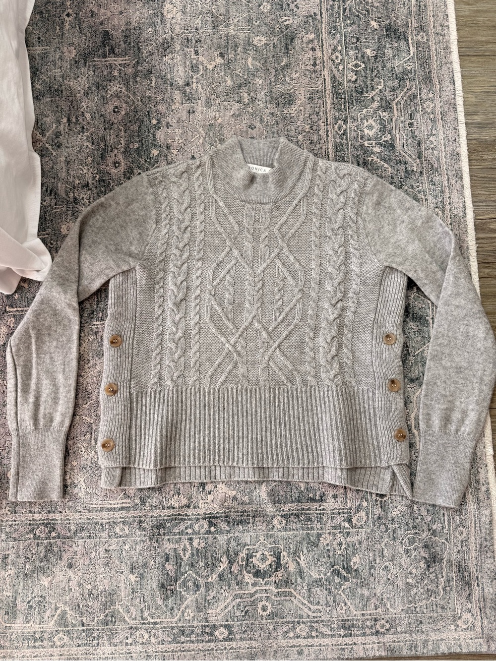 Veronica Beard Cable-Knit Sweater